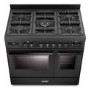 DeLonghi 90cm Dual Fuel Range Cooker - Black