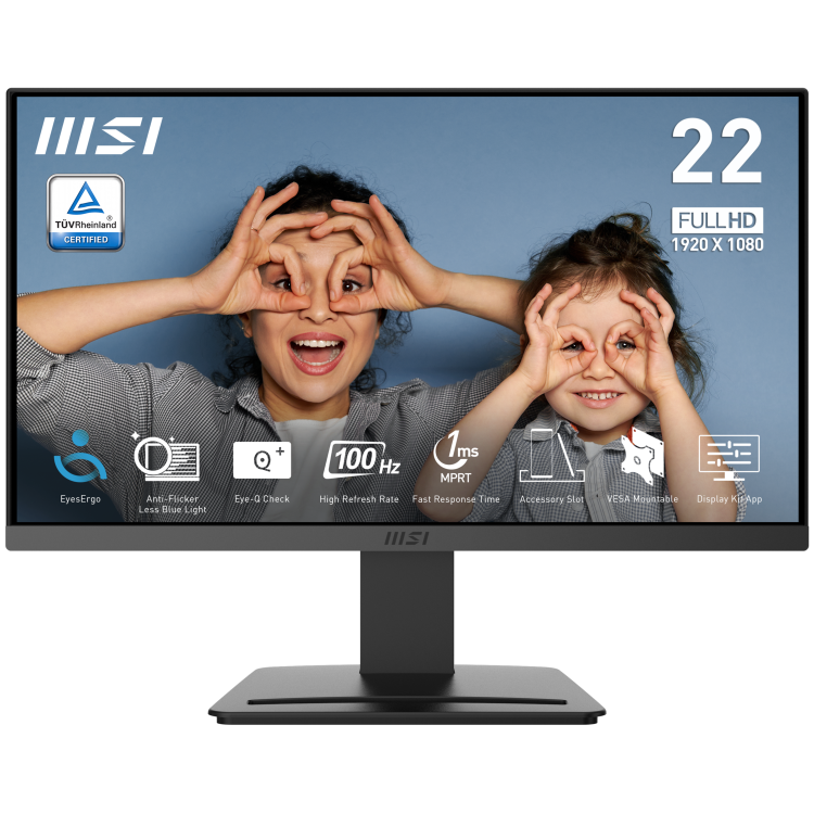 MSI PRO MP223 E2 22" VA Full HD 100Hz 1ms Monitor