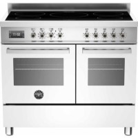 Bertazzoni PRO100-5I-MFE-D-BIT Professional Series 100cm Electric Induction Range Cooker With A Doub