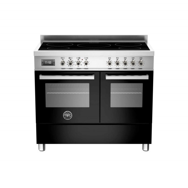 Bertazzoni PRO100-5I-MFE-D-NET Professional Series 100cm Electric Induction Range Cooker With A Doub
