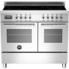 Bertazzoni PRO100-5I-MFE-D-XT Professional Series 100cm Electric Induction Range Cooker With A Doubl