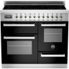 Bertazzoni PRO100-5I-MFE-T-NET Professional Series 100cm Electric Induction Range Cooker With A Trip