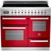 Bertazzoni PRO100-5I-MFE-T-ROT Professional Series 100cm Electric Induction Range Cooker With A Trip