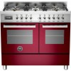 Bertazzoni PRO100-6-MFE-D-VIT Professional Series 100cm Dual Fuel Range Cooker With A Double Oven-Bu