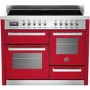 Bertazzoni PRO1105IMFETROT 110cm XG Bertazzoni Professional Electric Range Cooker With 5 Zone Induct