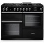 Rangemaster Professional 110cm Dual Fuel Range Cooker - Charcoal Black