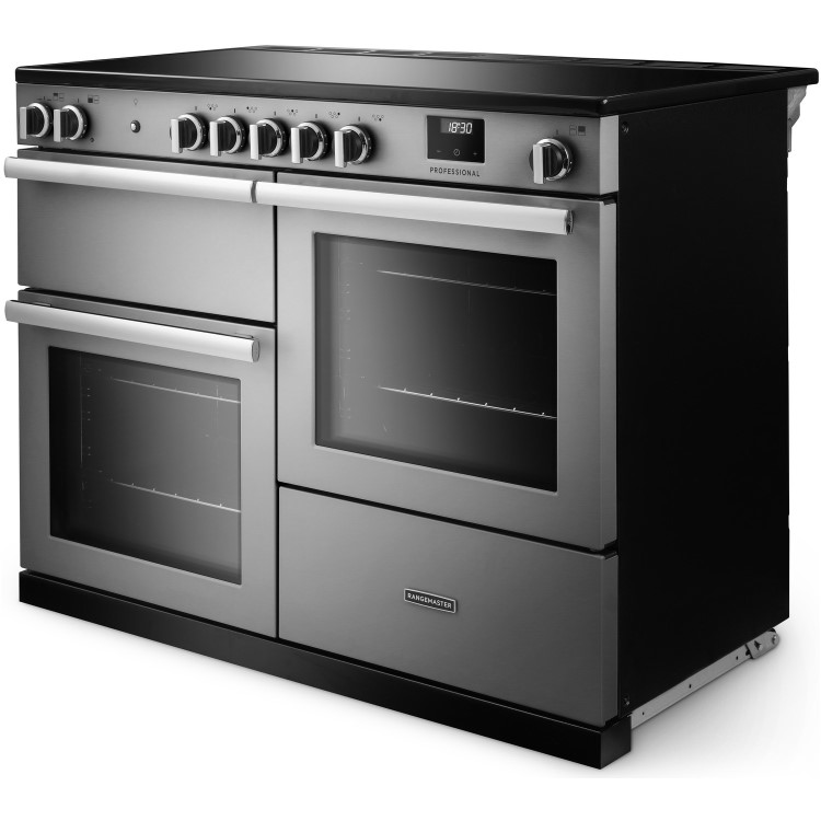 Rangemaster Professional 110cm Induction Range Cooker - Stainless Steel