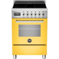 Bertazzoni Professional 60cm Electric Cooker with Induction Hob - Yellow