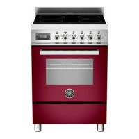 Bertazzoni Professional 60cm Electric Cooker with Induction Hob - Red