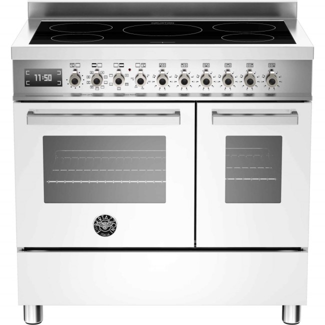 Bertazzoni PRO90-5I-MFE-D-BIT Professional Series 90cm Electric Induction Range Cooker With A Double