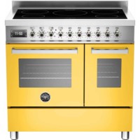 Bertazzoni PRO90-5I-MFE-D-GIT Professional Series 90cm Electric Induction Range Cooker With A Double