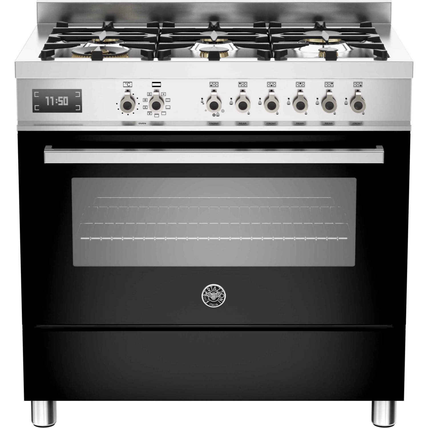 Bertazzoni Professional Series 90cm Dual Fuel Single Oven Range Cooker