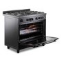 DeLonghi 90cm Gas Cooker - Black