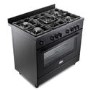 DeLonghi 90cm Gas Cooker - Black