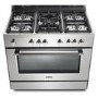 DeLonghi 90cm Gas Cooker - Stainless steel