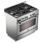 DeLonghi 90cm Dual Fuel Range Cooker - Stainless Steel