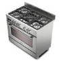 DeLonghi 90cm Dual Fuel Range Cooker - Stainless Steel