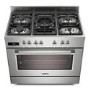 DeLonghi 90cm Dual Fuel Range Cooker - Stainless Steel