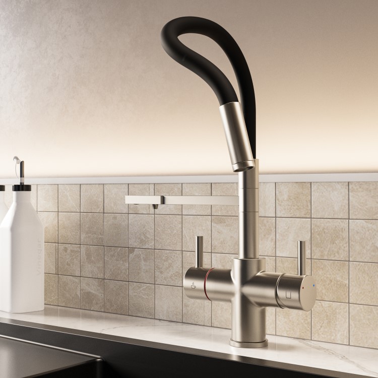 Nickel 4 in 1 Pro Boiling Water Tap- Pronto Pro