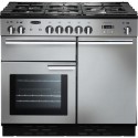 PROP100DFFSSC Rangemaster Professional Plus 100cm Dual Fuel Range Cooker - Stainless Steel