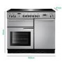 Rangemaster Professional Plus 100cm Electric Induction Range Cooker - Stainless Steel