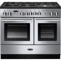 GRADE A2 - Rangemaster 97850 ProfessionalPlus FX 100cm Dual Fuel Range Cooker In Stainless Steel