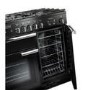 Rangemaster Professional Plus 100cm Gas Range Cooker - Black