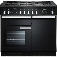 Rangemaster Professional Plus 100cm Gas Range Cooker - Black
