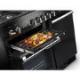 Rangemaster Professional Plus 100cm Gas Range Cooker - Black