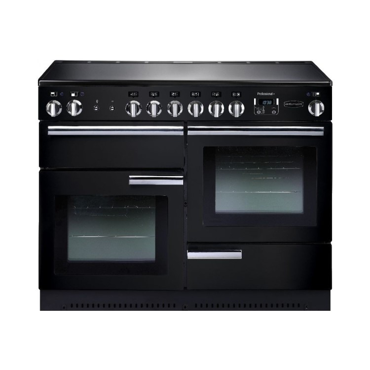 Rangemaster Professional Plus 110cm Electric Range Cooker - Black