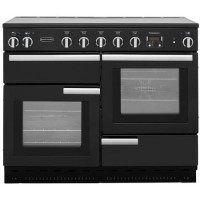 Rangemaster Professional Plus 110cm Electric Induction Range Cooker - Black Rangemaster Professional Plus 110cm Electric Induction Range Cooker - Black