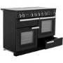 Rangemaster Professional Plus 110cm Electric Induction Range Cooker - Black