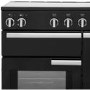 Rangemaster Professional Plus 110cm Electric Induction Range Cooker - Black