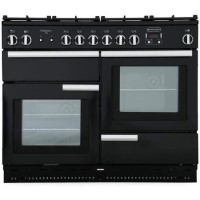 Rangemaster Professional Plus 110cm Gas Range Cooker - Black