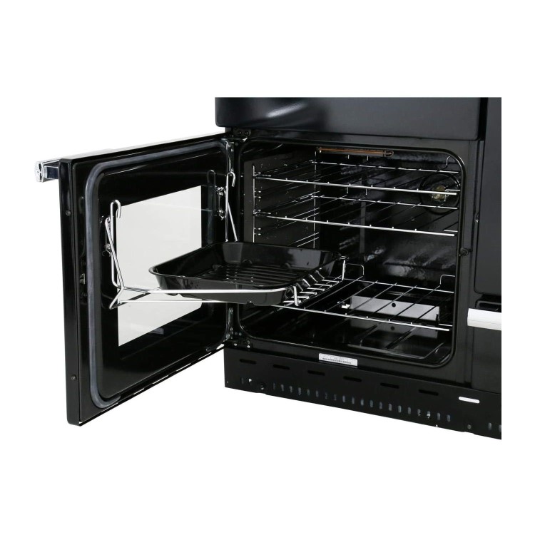 Rangemaster Professional Plus 110cm Gas Range Cooker - Black