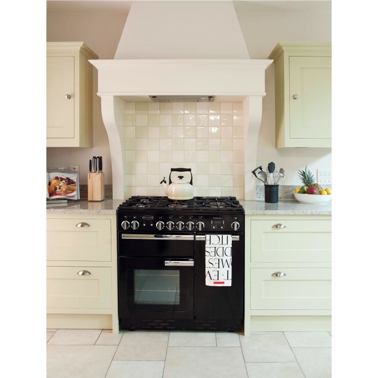 Refurbished Rangemaster Professional Plus PROP90DFFSSC 90cm Dual Fuel Range Cooker Stainless Steel