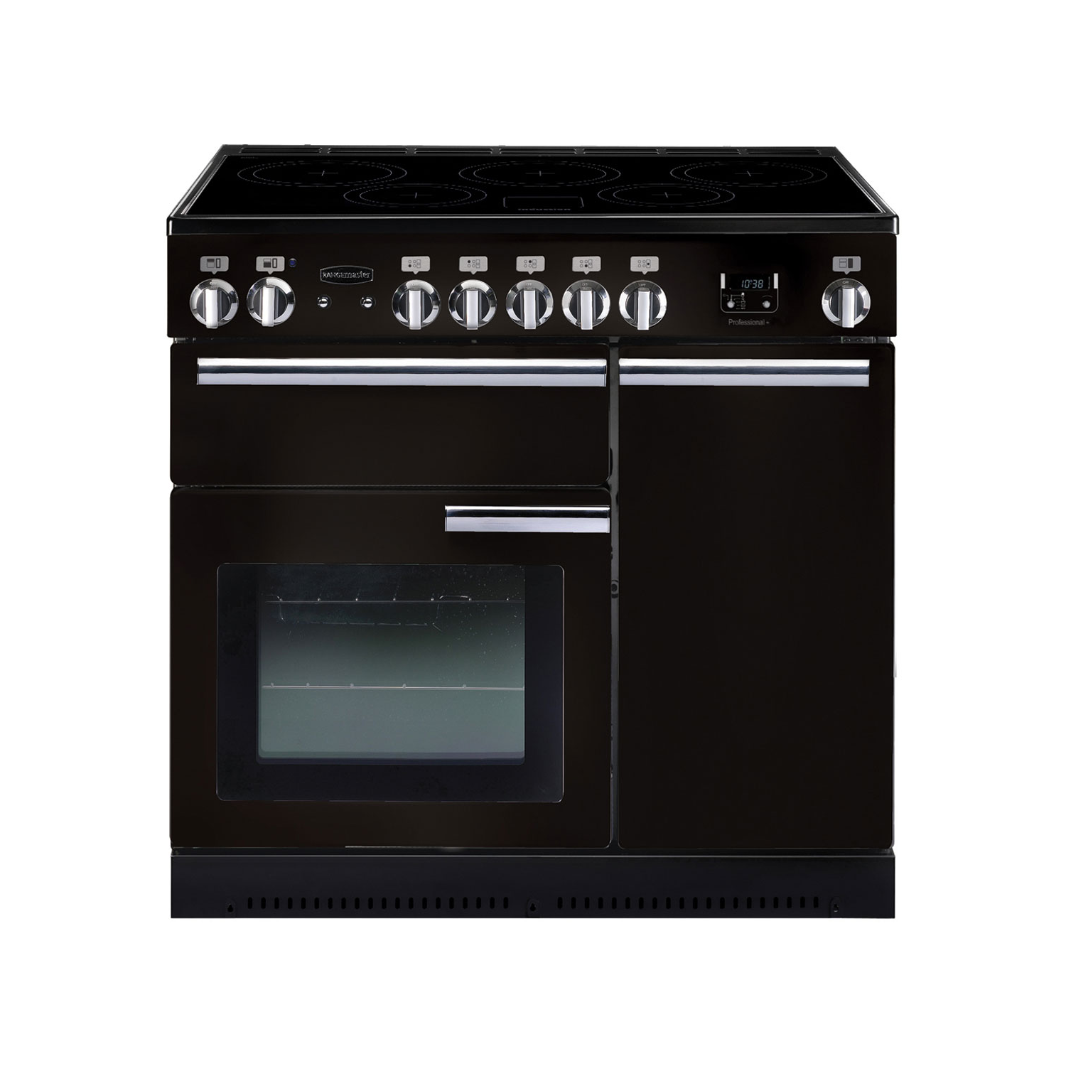 Rangemaster Professional Plus 90cm Electric Range Cooker - Black