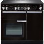 Rangemaster Professional Plus 90cm Electric Induction Range Cooker - Black