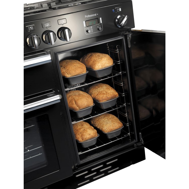 Rangemaster Professional Plus 90cm Electric Induction Range Cooker - Black