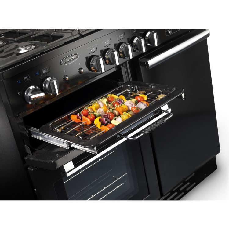 Rangemaster Professional Plus 90cm Electric Induction Range Cooker - Black