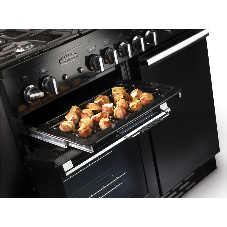 Rangemaster Professional Plus 90cm Electric Induction Range Cooker - Black