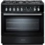 Rangemaster Professional Plus FX 90cm Dual Fuel Range Cooker - Black