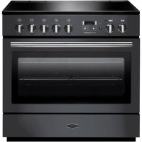 Rangemaster PROP90FXEISLC Professional Plus FX 90cm Electric Range Cooker with Induction Hob - Slate Grey
