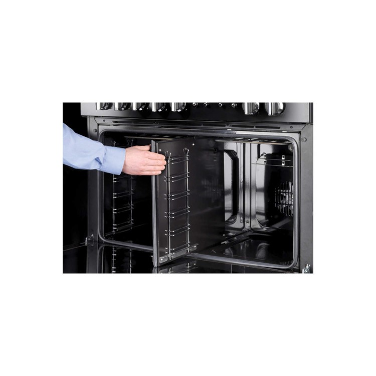 Rangemaster Professional Plus FX 90cm Dual Fuel Range Cooker - Stainless Steel