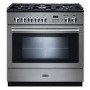 Refurbished Rangemaster PROP90FXPDFFSSC Professional Plus FXP 90cm Dual Fuel Range Cooker Stainless Steel