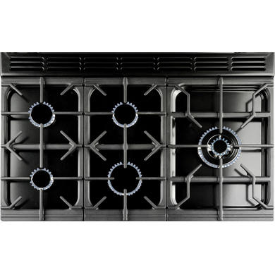 Rangemaster Professional Plus 100cm Gas Range Cooker - Black
