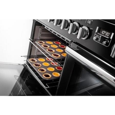 Rangemaster Professional Plus FX 100cm Dual Fuel Range Cooker - Black