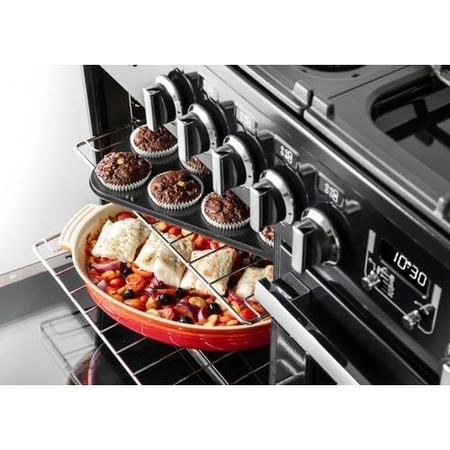 Rangemaster Professional Plus FX 100cm Dual Fuel Range Cooker - Black