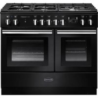 Rangemaster Professional Plus FX 100cm Dual Fuel Range Cooker - Black