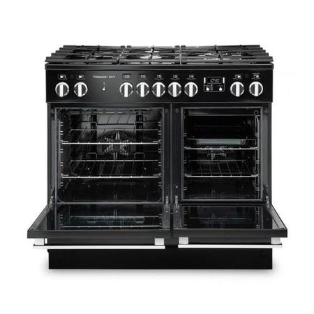 Rangemaster Professional Plus FX 100cm Dual Fuel Range Cooker - Black